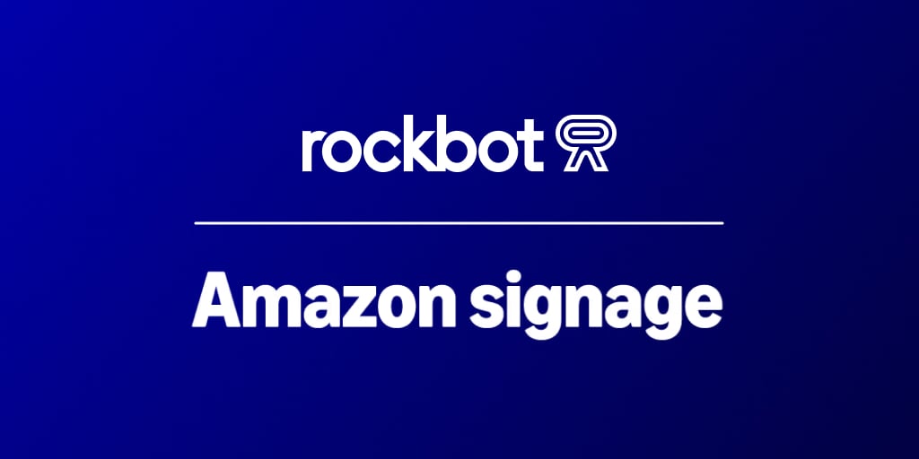 Rockbot and Amazon Signage Stick bring affordable digital signage to businesses