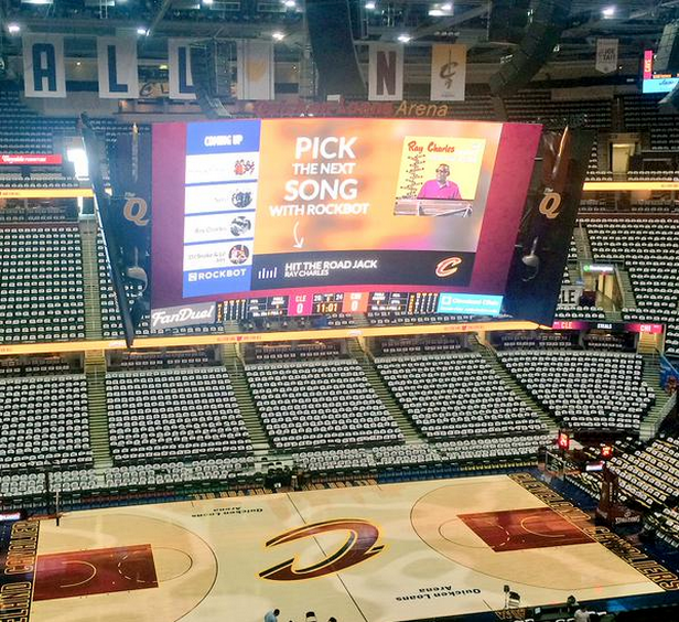 Cleveland Cavaliers and Rockbot Let Fans DJ the Music at NBA Finals